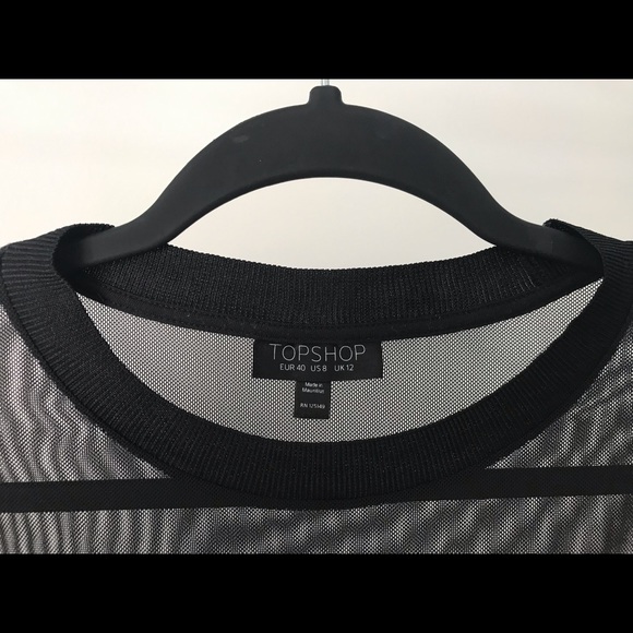 Topshop Mesh Tshirt - Picture 4 of 4